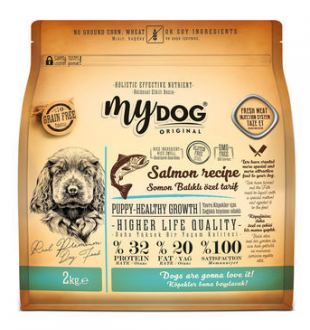 Mydog 70 Tahılsız Somonlu Yavru 2 kg Köpek Maması kullananlar yorumlar